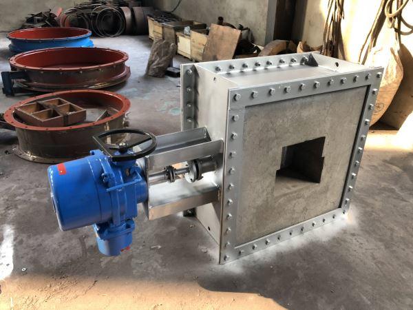 電動內(nèi)襯澆注料高溫風閥